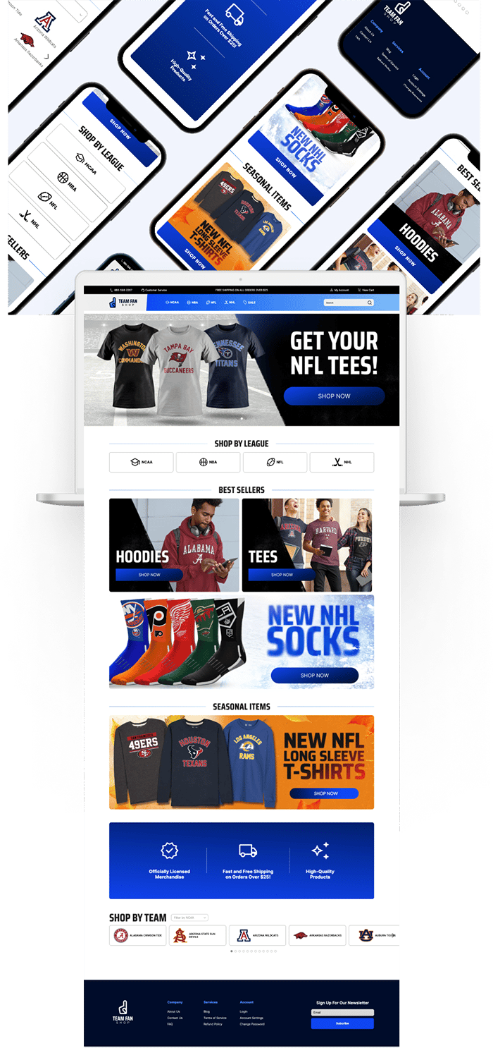 team-fan-page